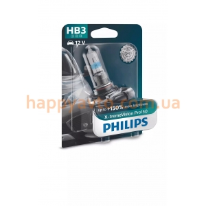 Лампа галогенная Philips HB3 X-treme Vision Pro +150% 55W 12V B1 9005XVPB1